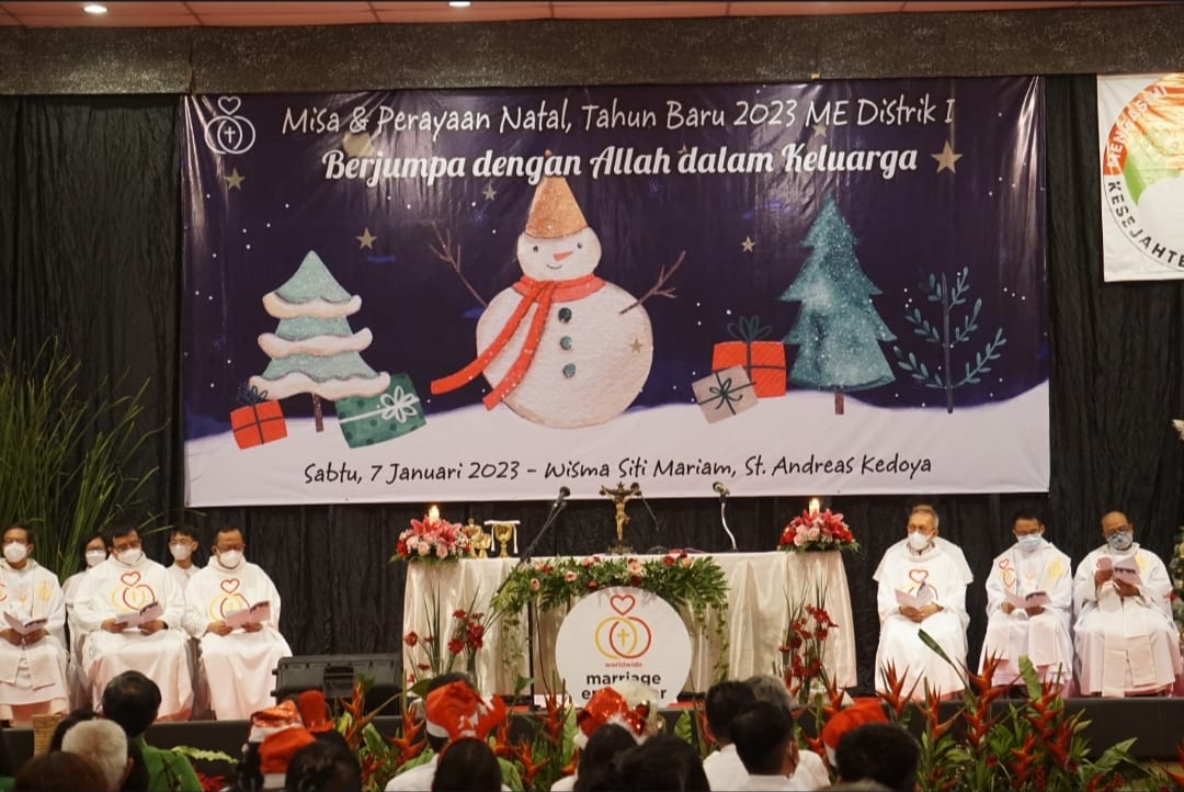 Misa Natal & Tahun Baru ME Distrik 1 Jakarta